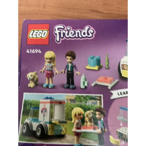 Lego Friends Pet Clinic Ambulance Building Set 54 Pc Puzzle for Ages 4+ - Picture 6 of 7
